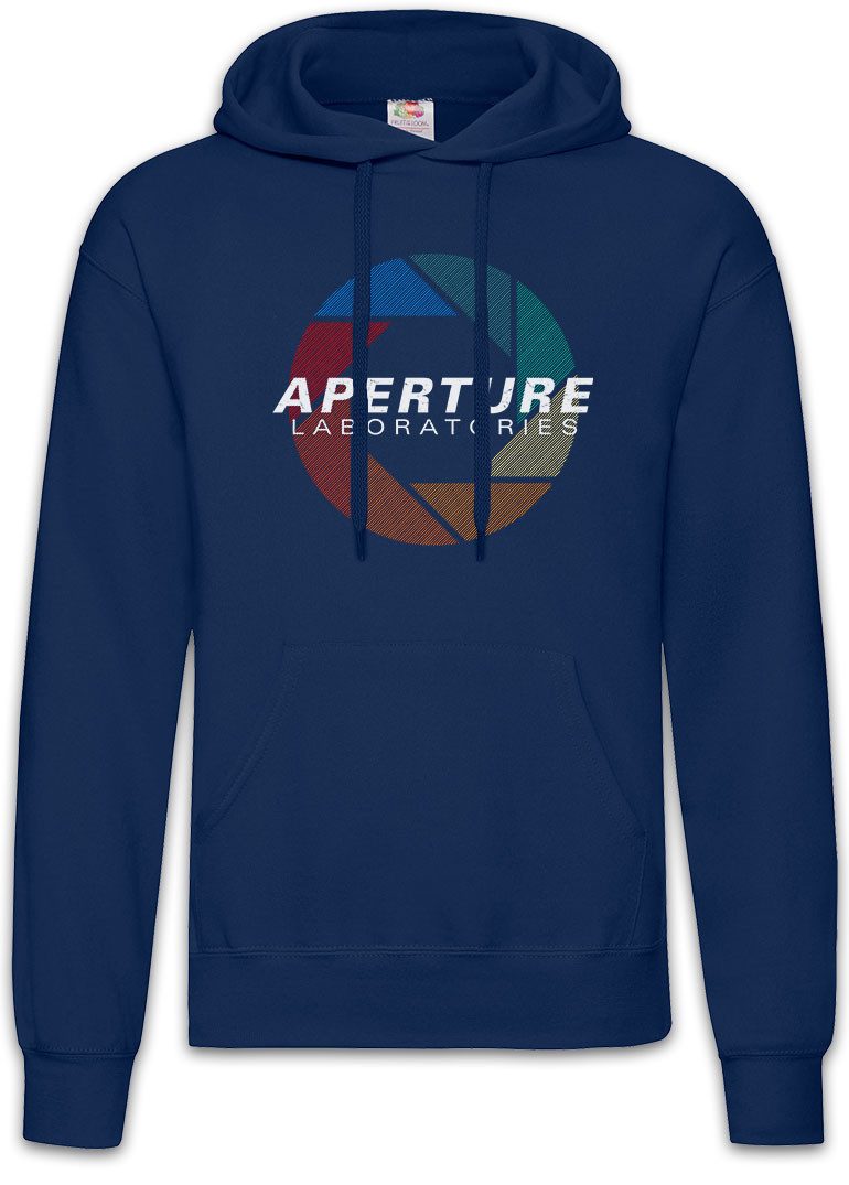 Hoodie Aperture Laboratories Logo B Herren Hoodie Science Logo Labs Game