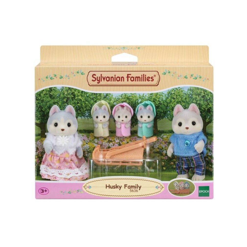 EPOCH Games Spielfigur SYL Husky Familie