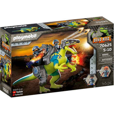 Playmobil® Konstruktionsspielsteine Dino Rise Spinosaurus: Doppelte Verteidigungs-Power