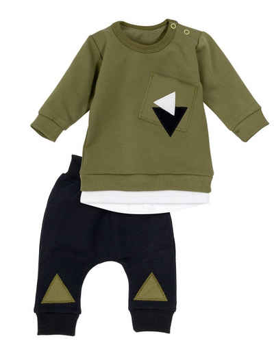 Baby Sweets Shirt & Hose »2tlg Set Shirt + Hose Lieblingsstücke Triangle« (1-tlg)