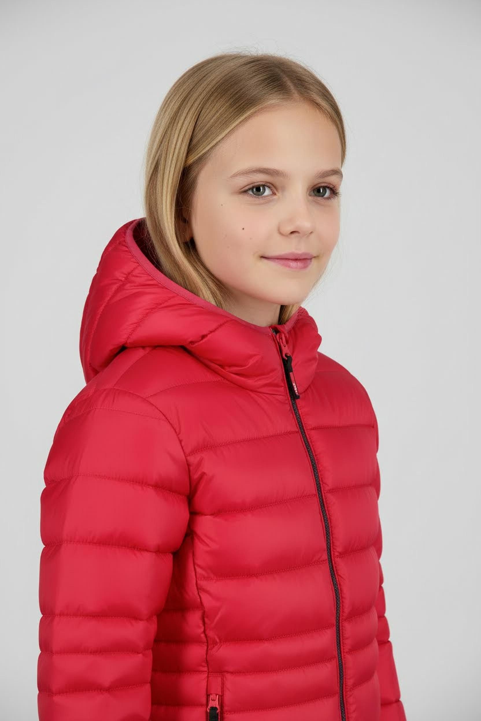 CMP Steppjacke KID G JACKET FIX HOOD mit durchgehendem Reißverschluss, winddicht, wasserabweisend