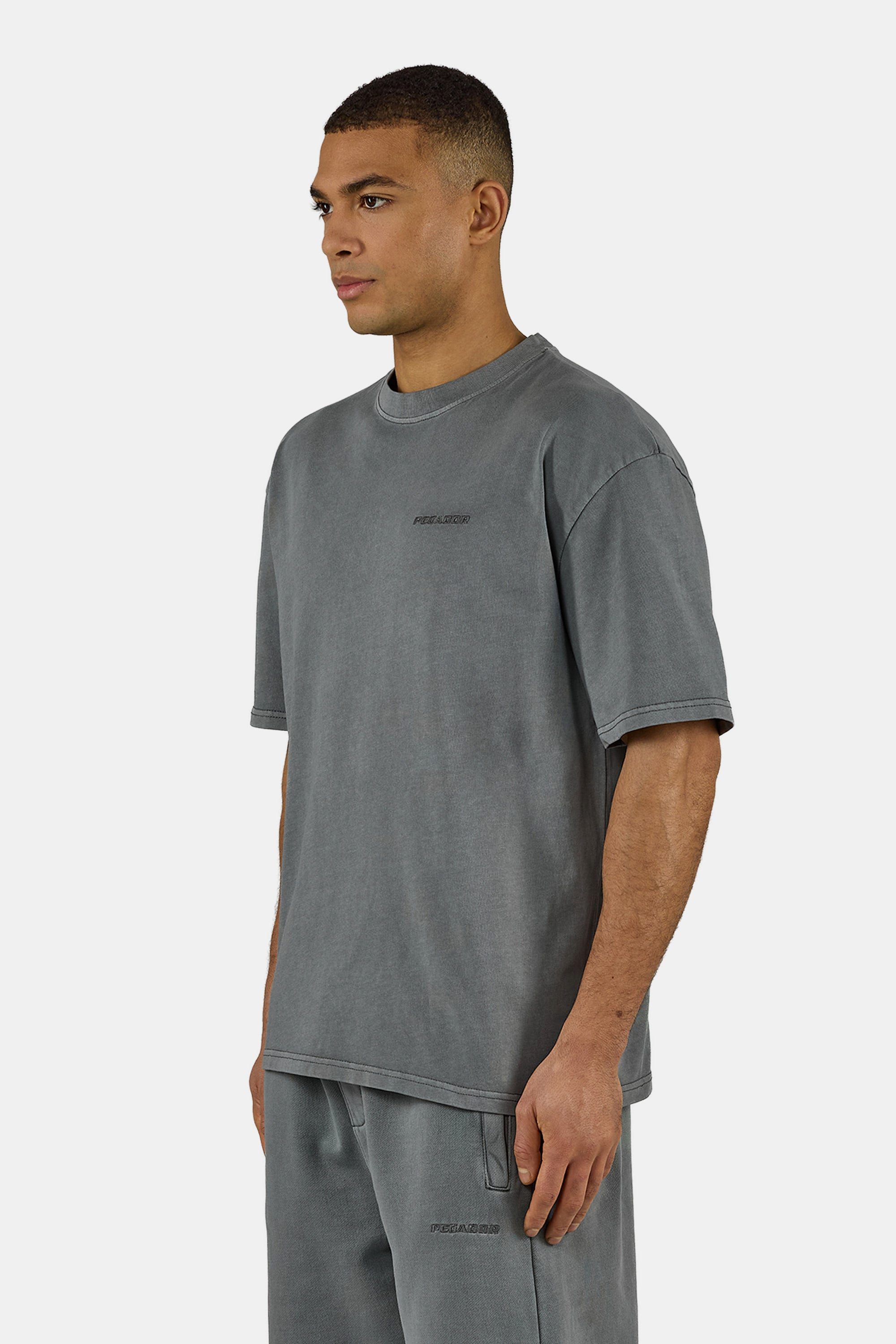 PEGADOR T-Shirt LOGO OVERSIZED TEE Baumwolle, oversize