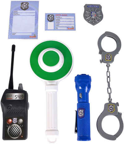 SIMBA Spielzeug-Polizei Einsatzset Verkehrspolizei, (Set, 7-tlg)