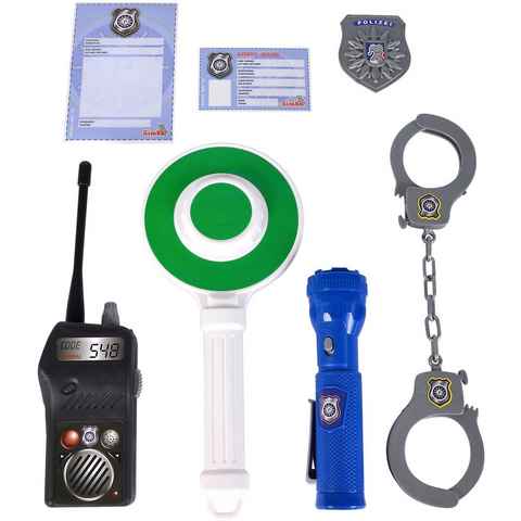 SIMBA Spielzeug-Polizei Einsatzset Verkehrspolizei, (Set, 7-tlg)