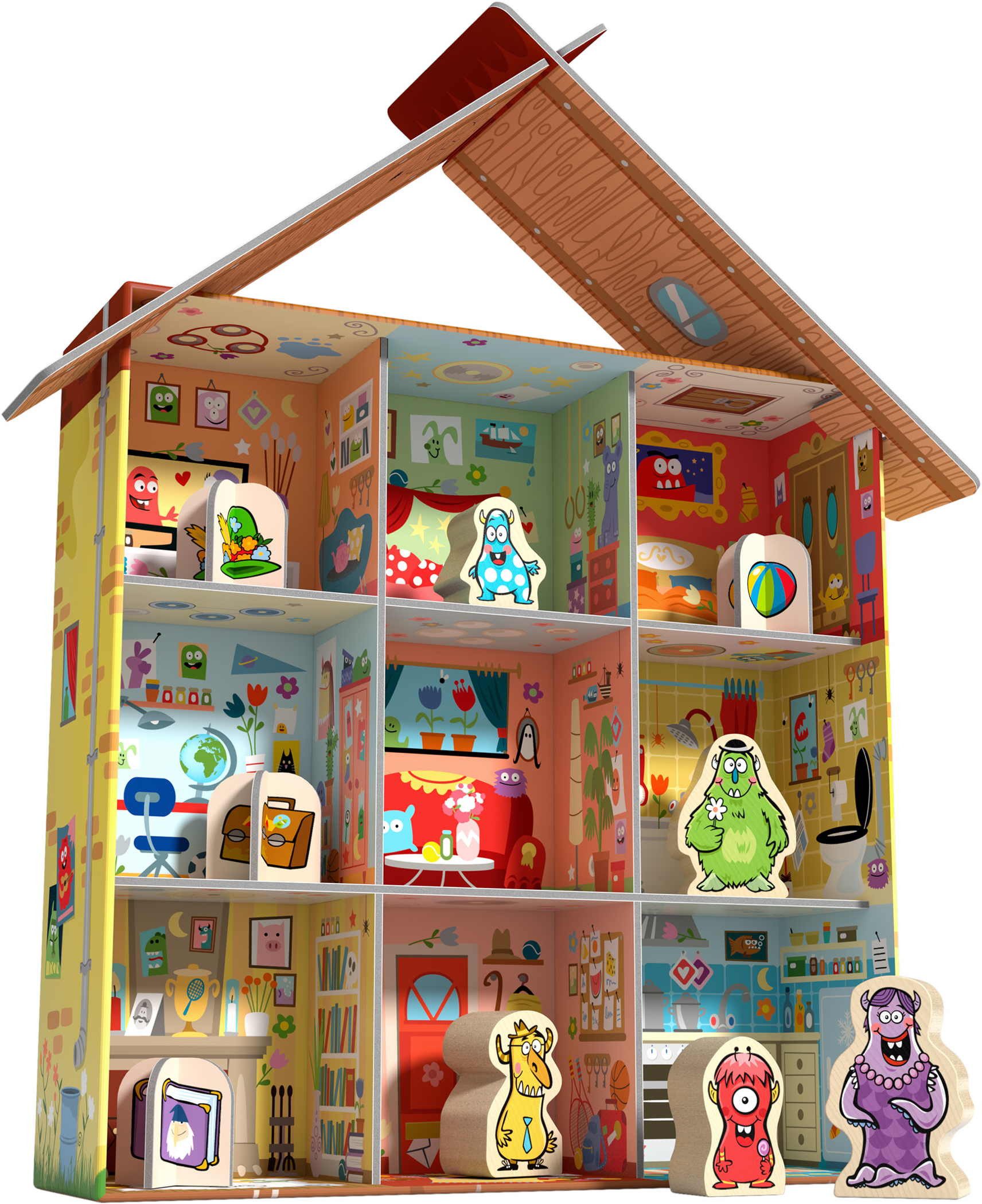 Haba Spiel Kinderspiel Logikspiel Logic! GAMES Wo ist Wanda? 1306806001