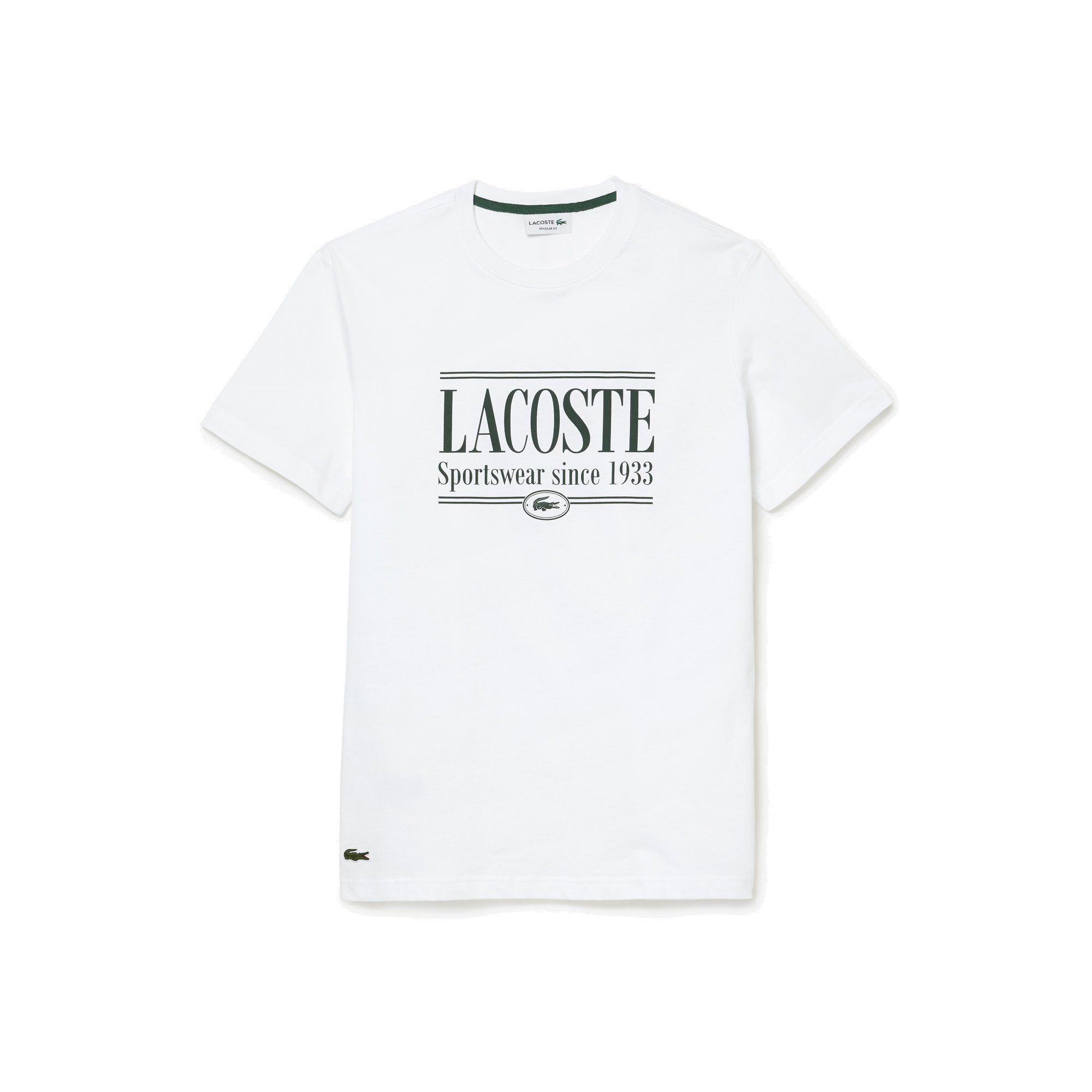 Lacoste T-Shirt WHITE (001)