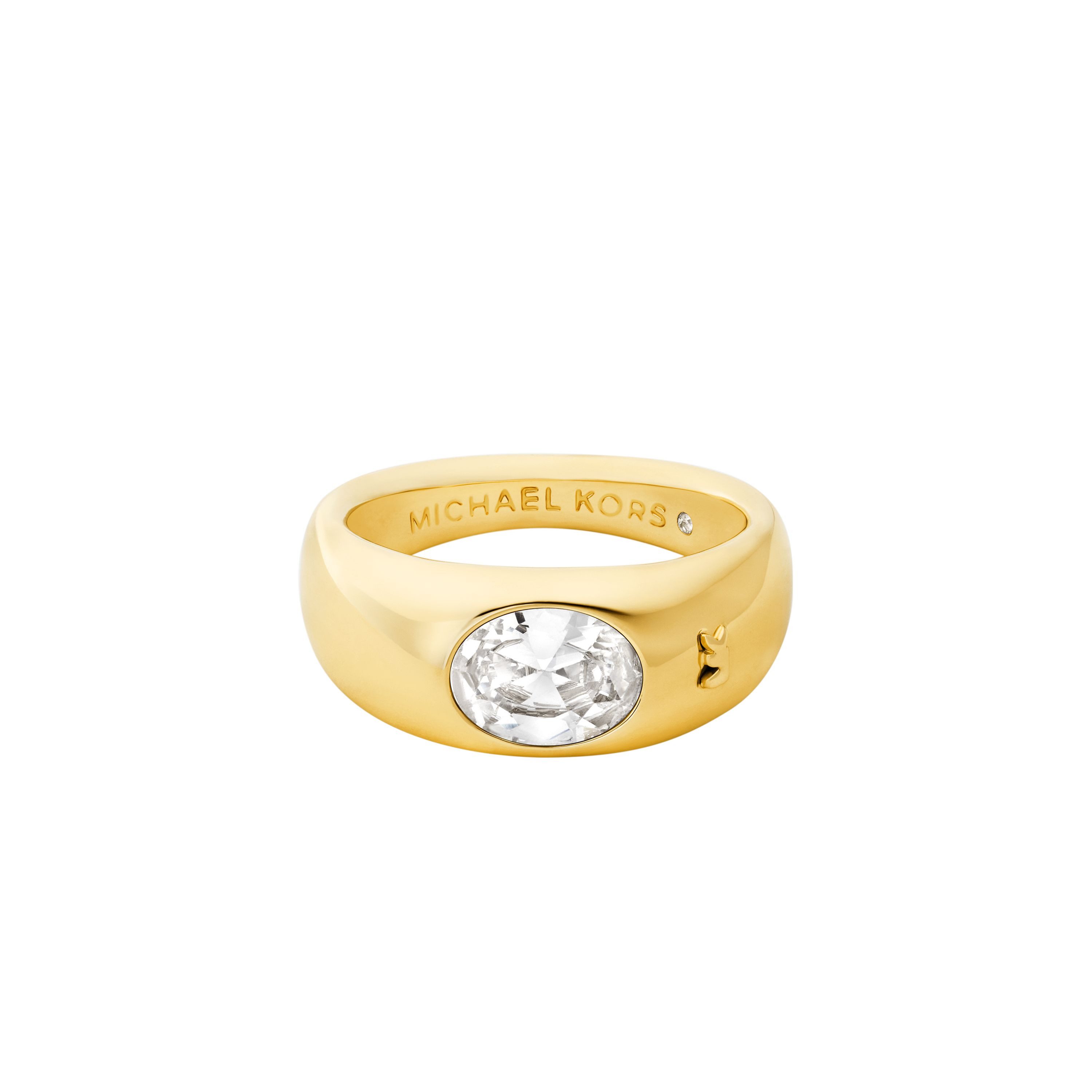 MICHAEL KORS Fingerring Schmuck Geschenk Messing Ring PREMIUM, mit Zirkonia günstig online kaufen