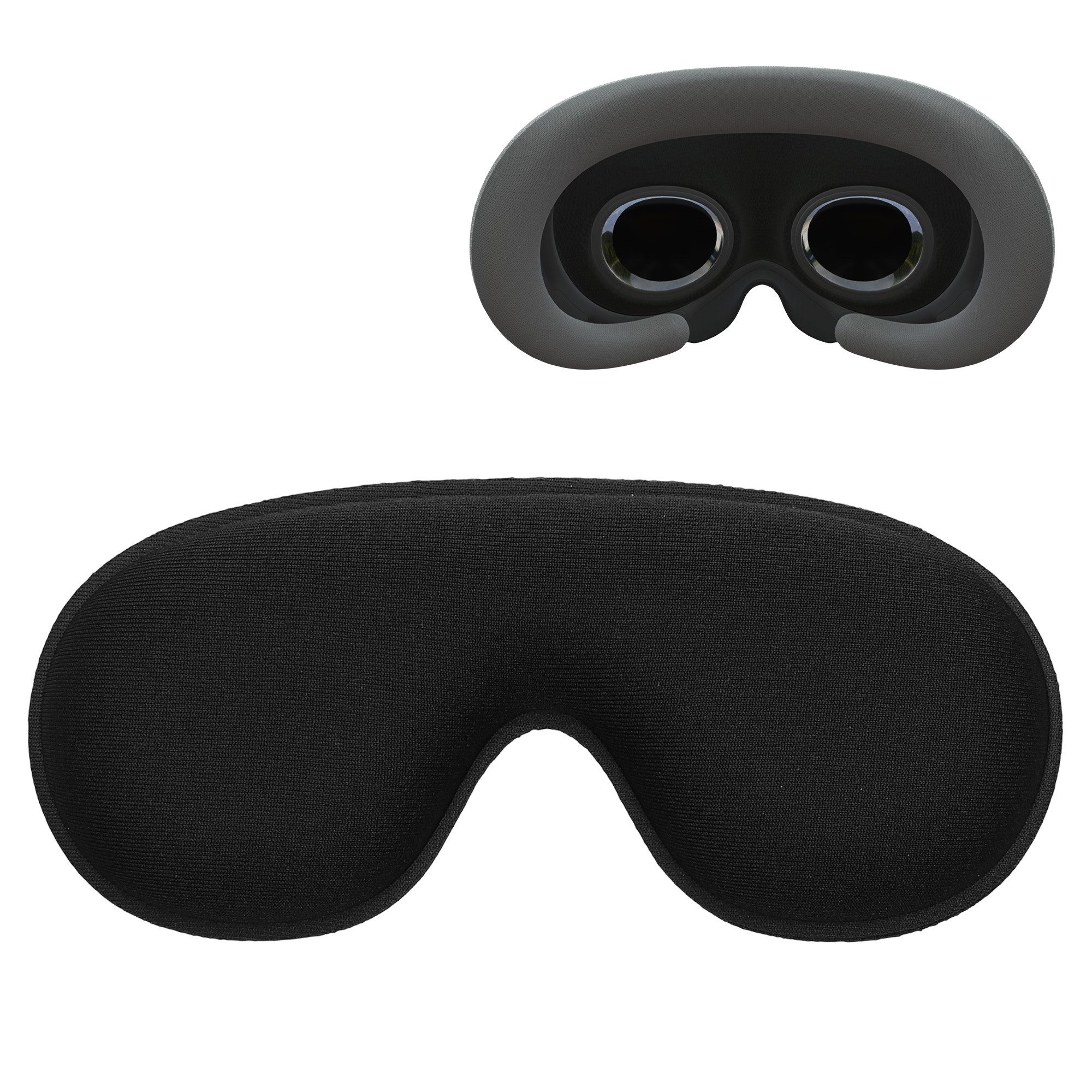 kwmobile VR Brillen Hülle Objektivabdeckung für Apple Vision Pro Schutz, VR Brille Cover Objektivschutzhülle staubdicht und kratzfest