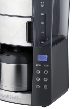 RUSSELL HOBBS Kaffeemaschine mit Mahlwerk 25620-56, 1,25l Kaffeekanne, Papierfilter 1x4, mit Thermokanne