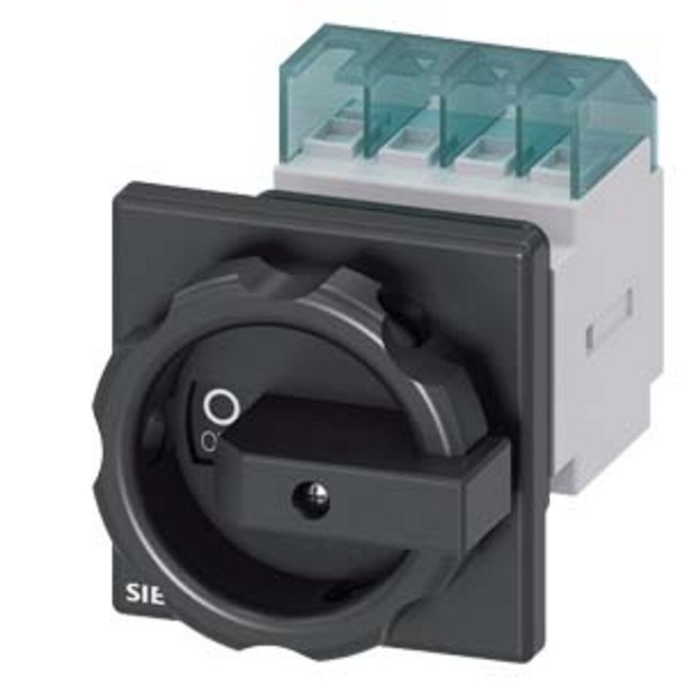 SIEMENS Stromverteiler Lasttrennschalter Schwarz 3polig 6 mm² 16 A 690 V/AC Siemens 3LD20