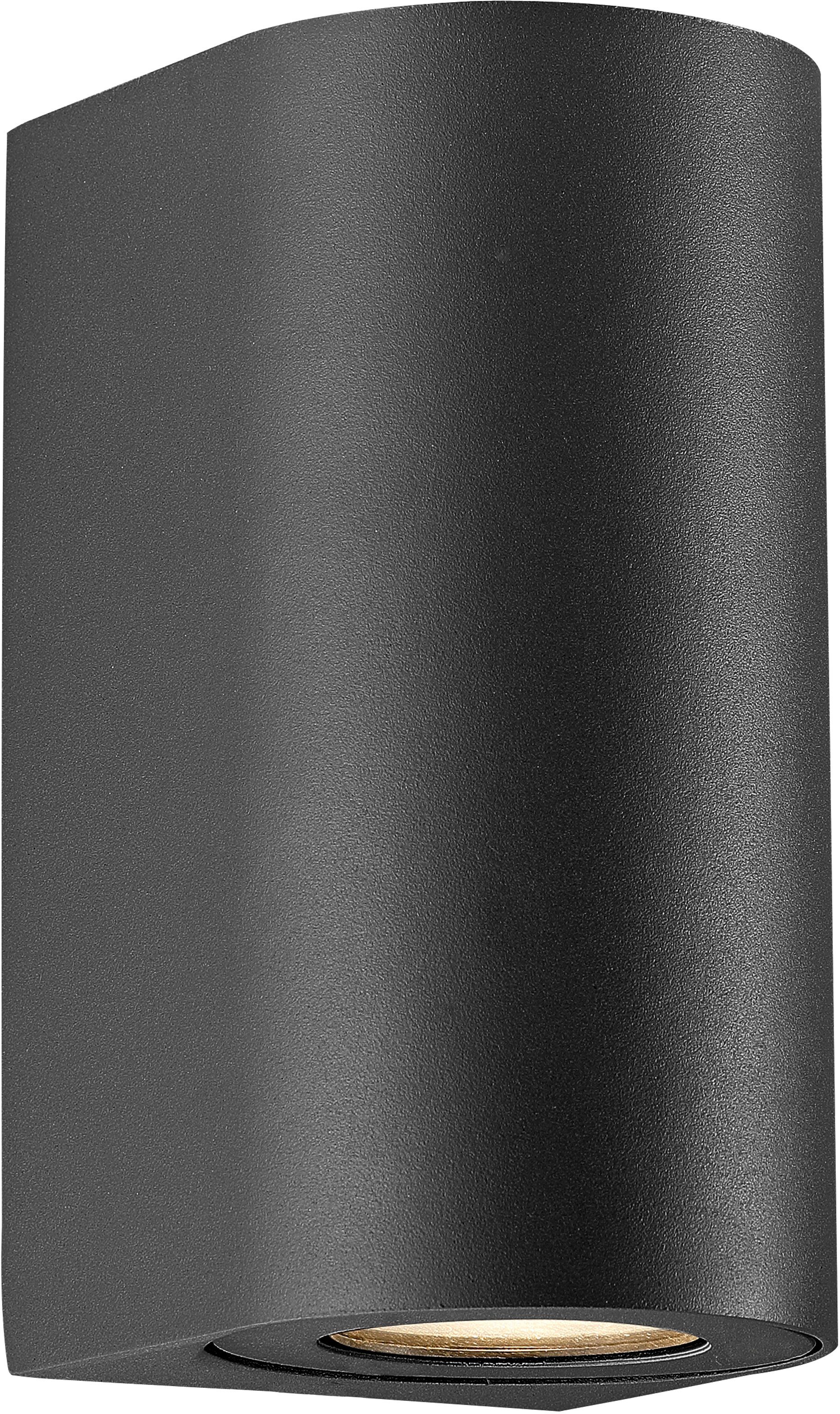 Nordlux LED Außen-Wandleuchte Asbol, LED fest integriert, Warmweiß