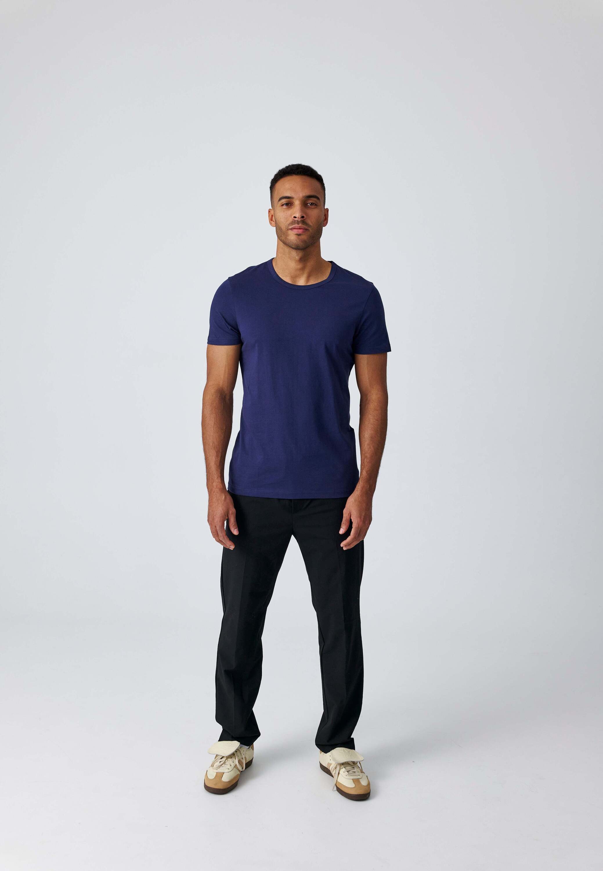 SNOCKS Unterziehshirt Rundhals T-Shirt Unterhemden Herren (3 Stück, 3-St) a günstig online kaufen