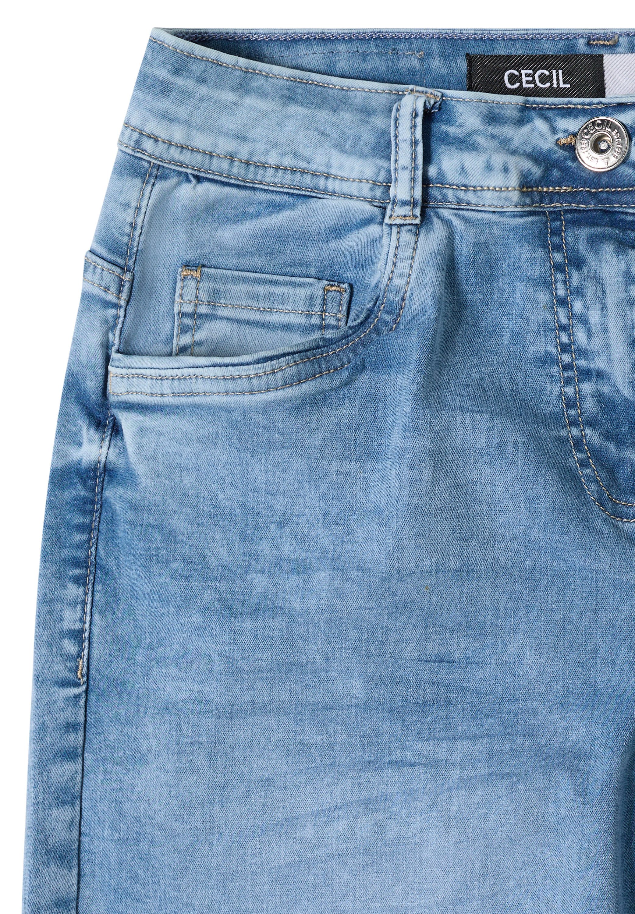 CECIL Slim-fit-Jeans High Waist – Bild 4 von 5