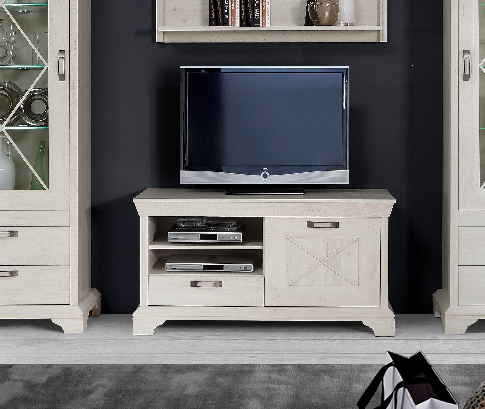 FORTE Lowboard "KashmirTV-Board, TV-Schrank" Breite 122 cm günstig online kaufen