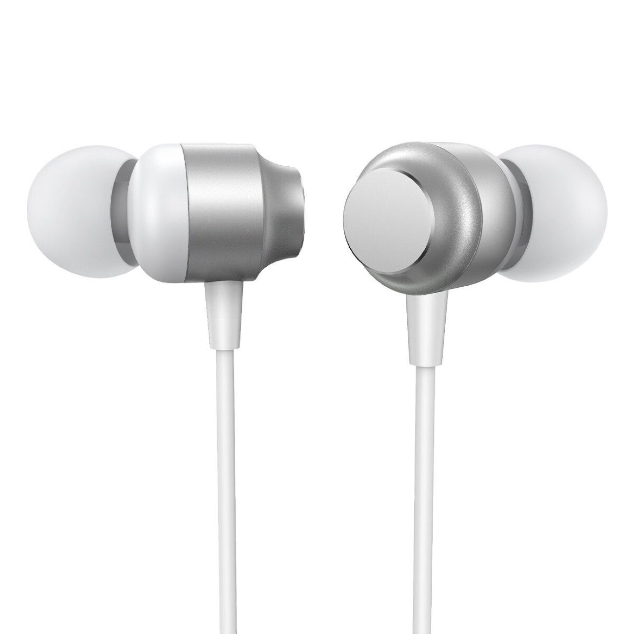 JOYROOM USB-C Kabelkopfhörer In-Ear-Kopfhörer – Silber 1200 mm In-Ear-Kopfhörer