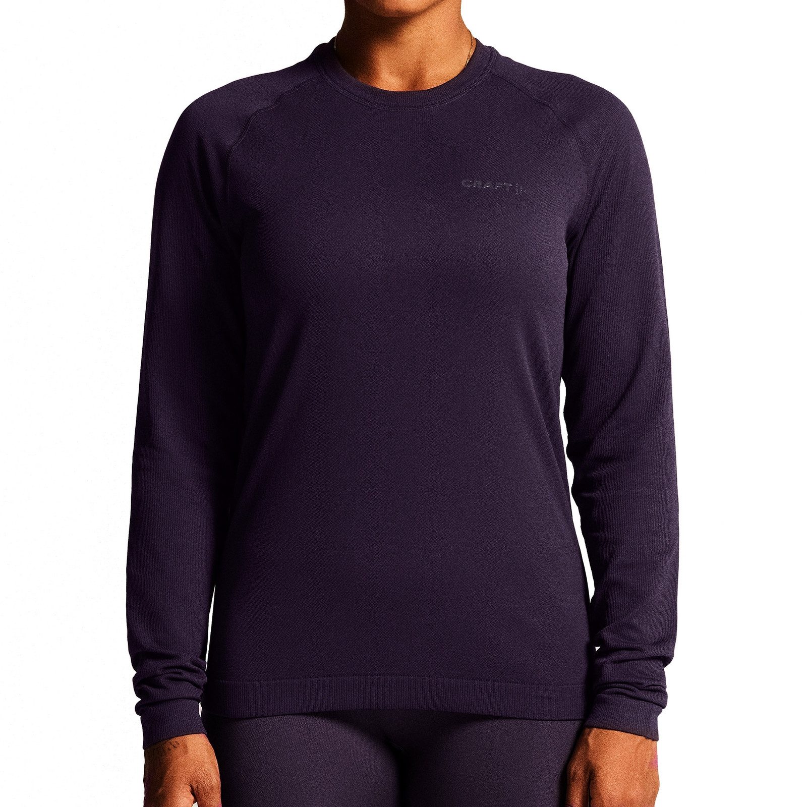 Craft Funktionsunterhemd Active Comfort Ls 2 W (1-St) mit Markenschriftzug auf der Brust