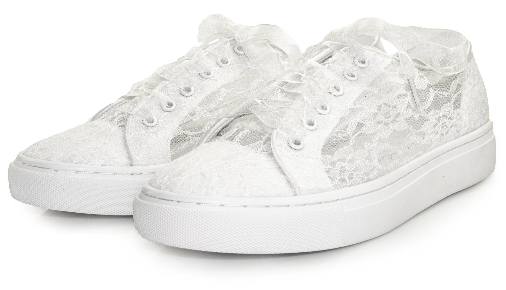 White Lady 937 ivory-spitze Sneaker