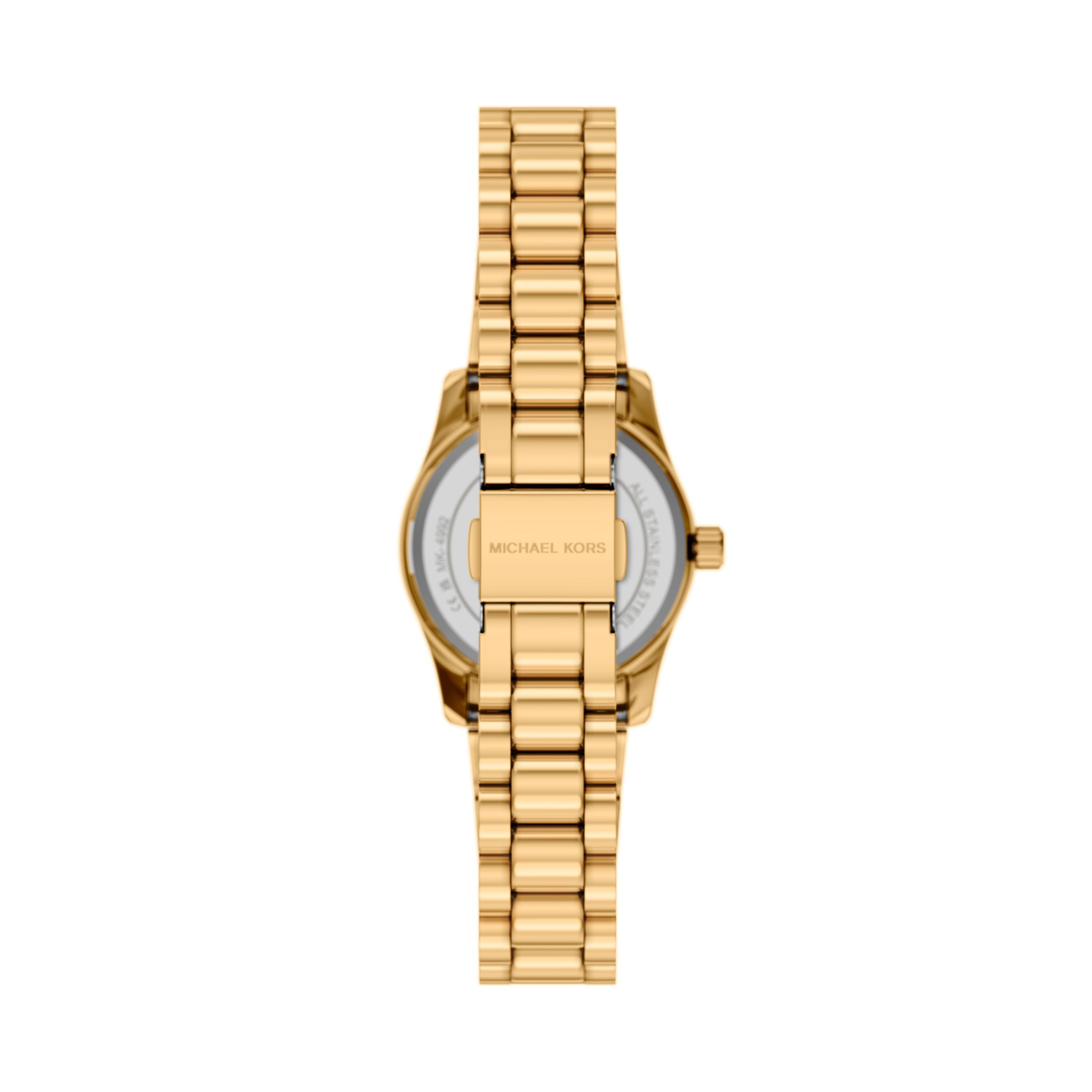 MICHAEL KORS Quarzuhr LEXINGTON MK4992SET, (Set, 2-tlg., mit Armband), Armbanduhr, Damenuhr, Edelstahlarmband, Ideal auch als Geschenk