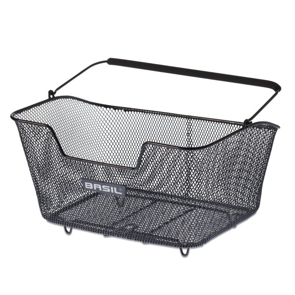 Fahrradkorb Hinterradkorb Base M Stahl 29x41x21cm, engmaschig