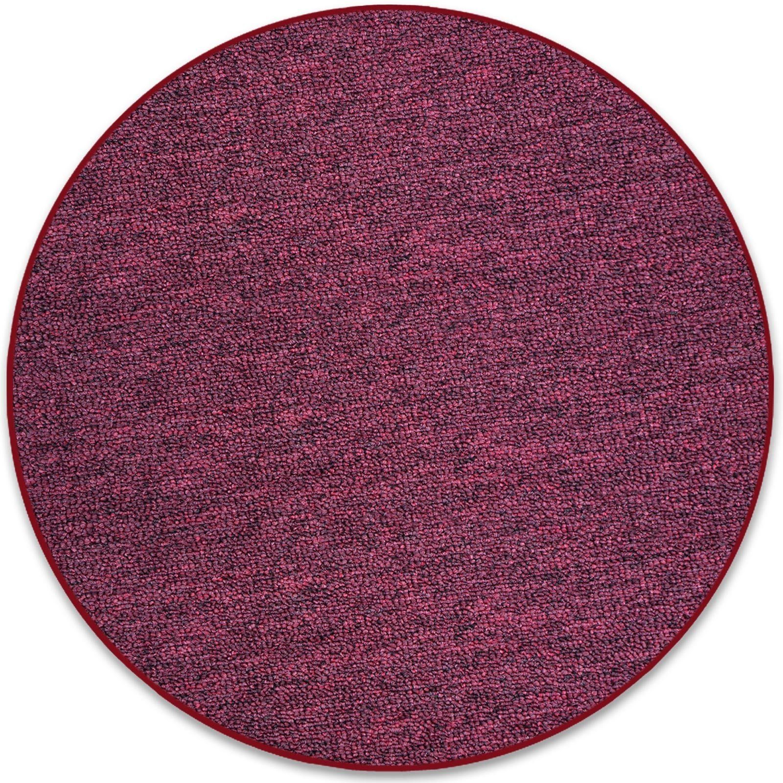 Teppich London, Erhältlich in vielen Farben, Teppichläufer, runder Teppich, casa pura, Rund, Höhe: 4 mm