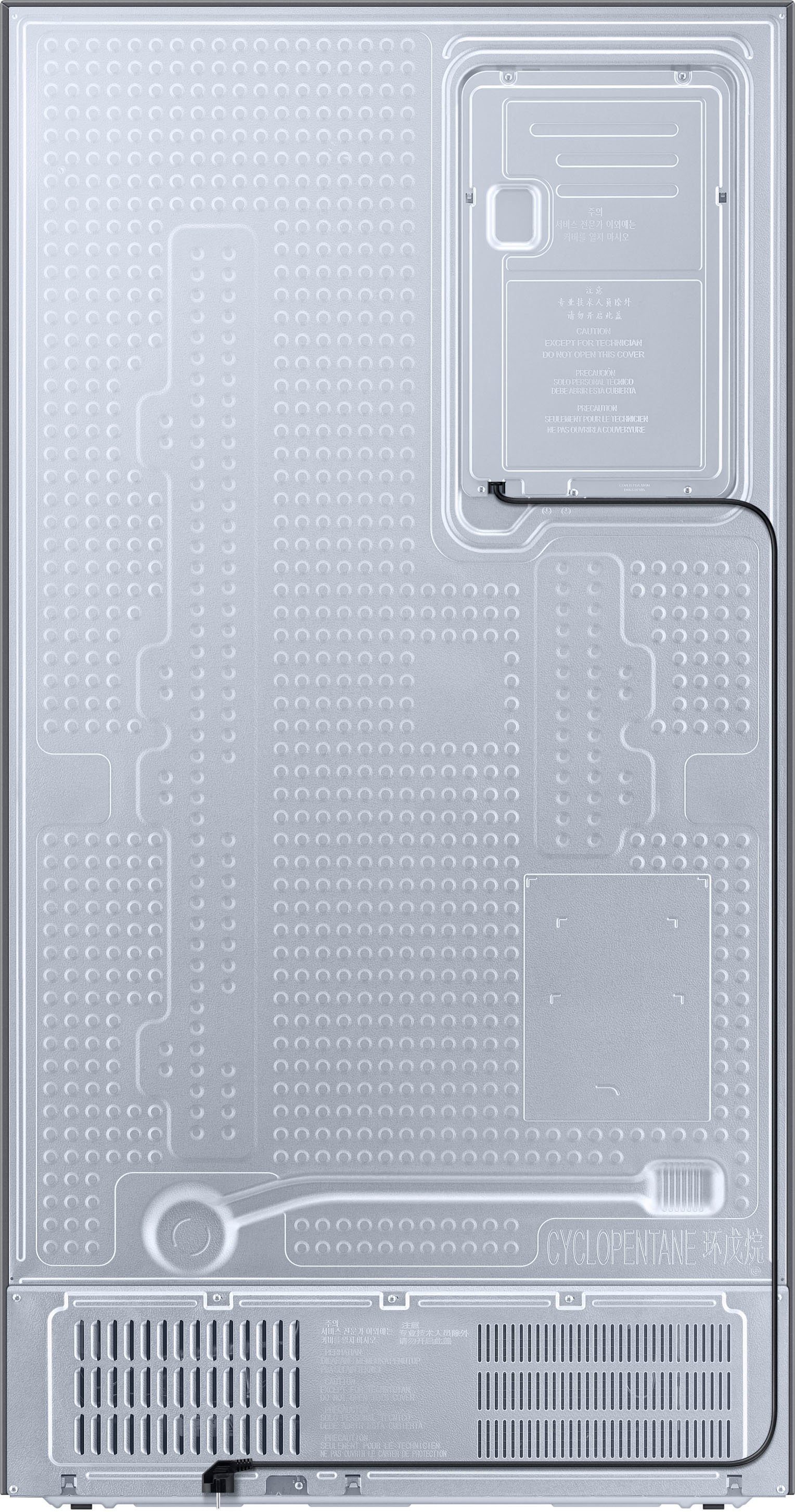 Samsung Side-by-Side RS6KA8101S9, 178 cm 91,2 cm hoch, breit