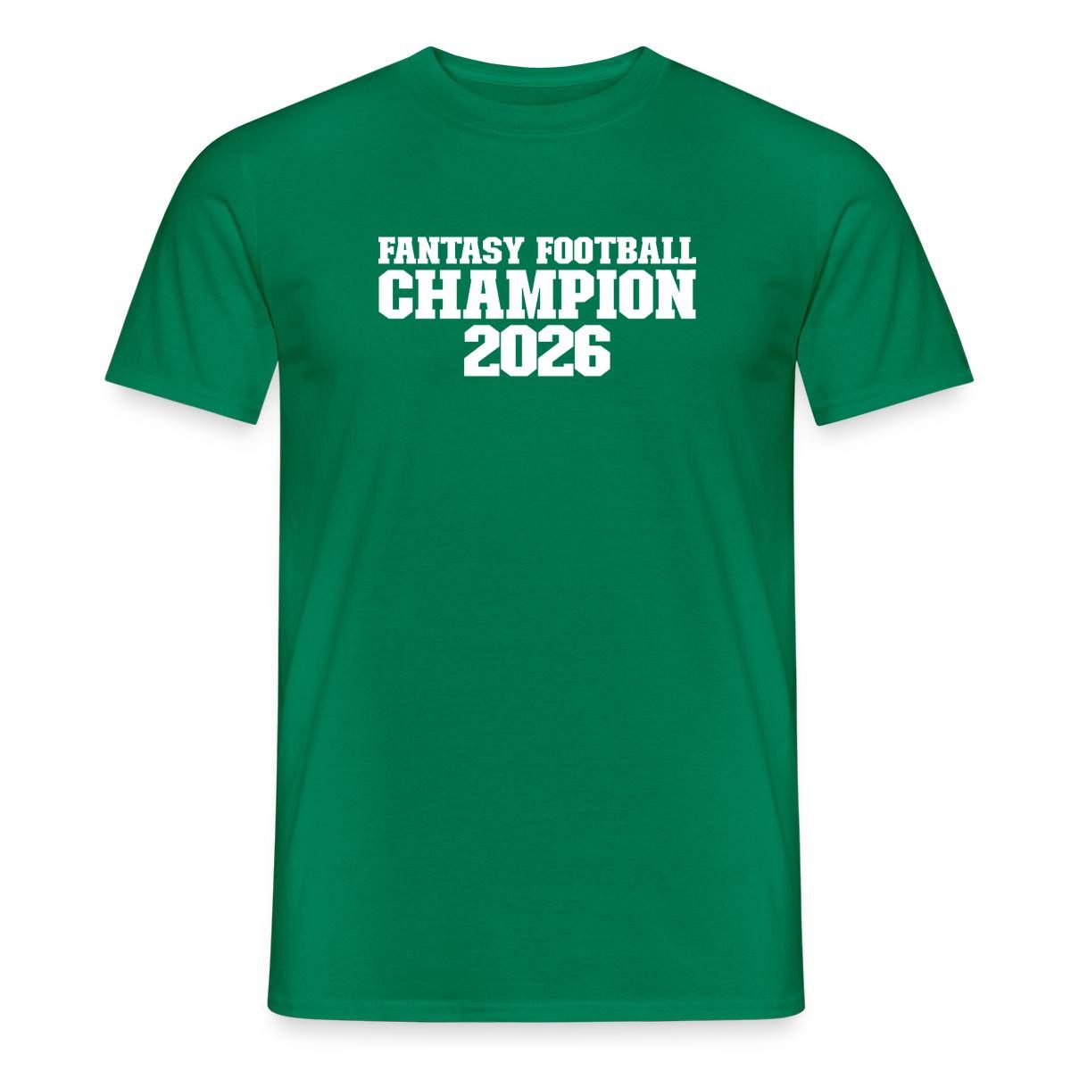 Spreadshirt T-Shirt Fantasy Football Champion 2026 Liga Gewinner Männer T-Shirt (1-tlg)