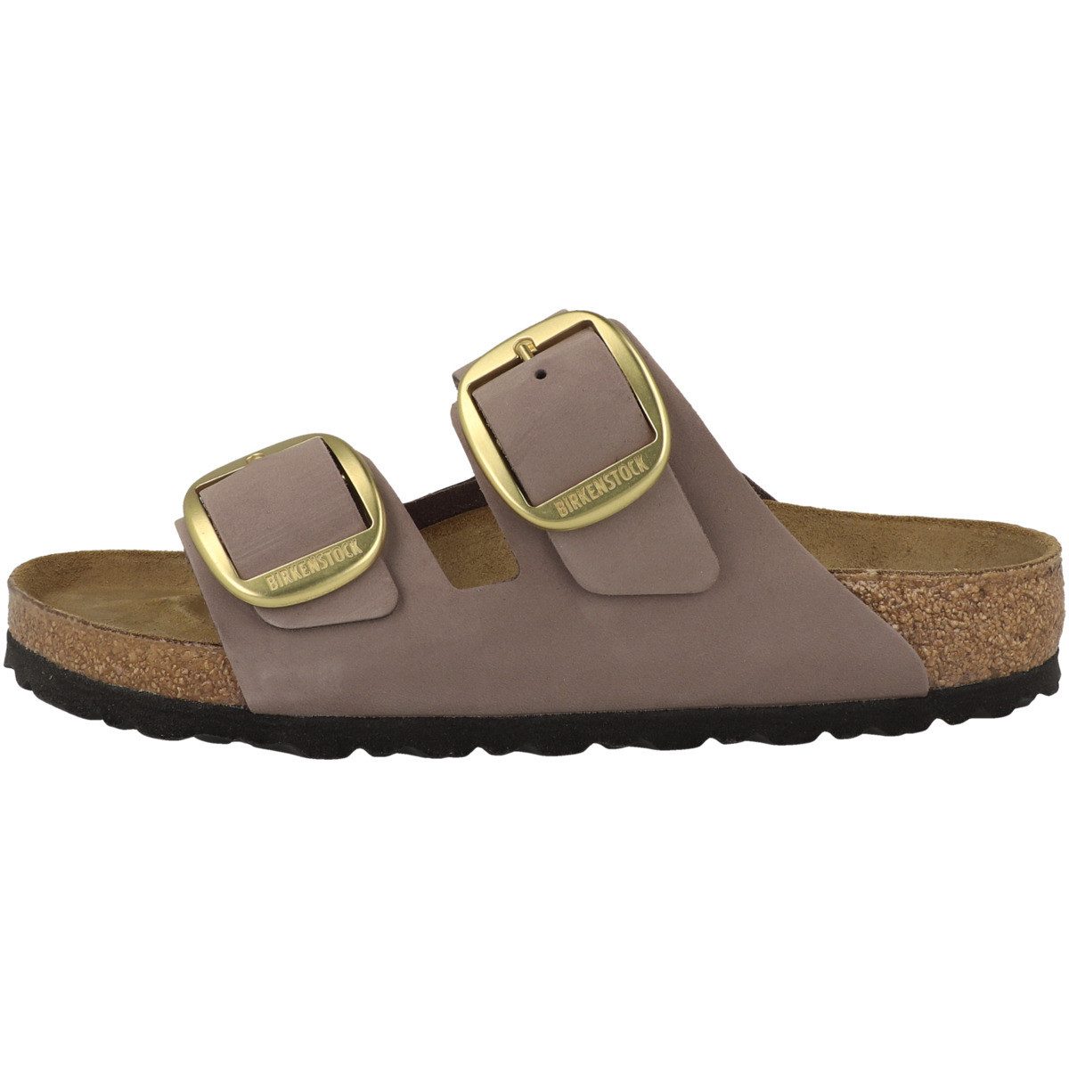 Birkenstock Arizona Big Buckle Nubukleder normal Damen Pantolette Sandalett günstig online kaufen
