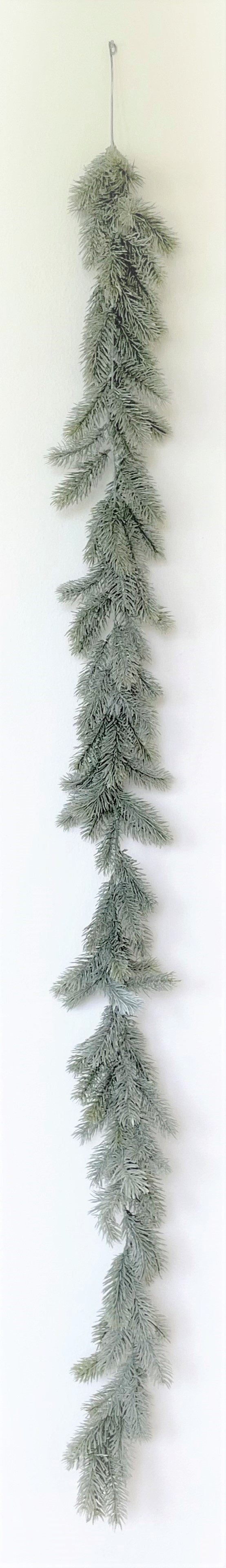 Kunstgirlande Künstliche BLAUTANNENGIRLANDE. 180cm. 120 Tannentriebe günstig online kaufen