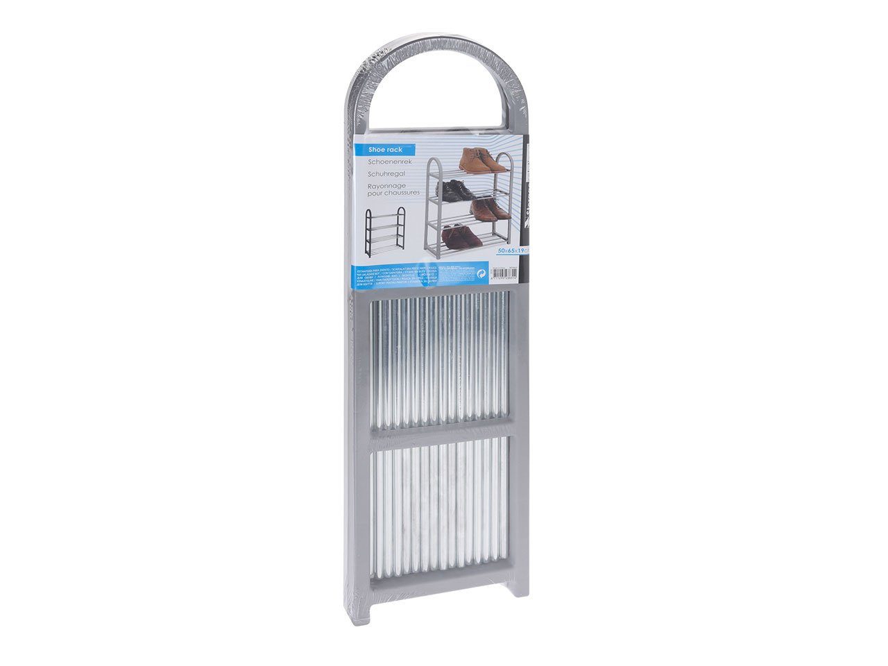 MIRJAN24 Schuhschrank Cencja (4 Regale) Metallrohr, Einfache und schnelle Montage