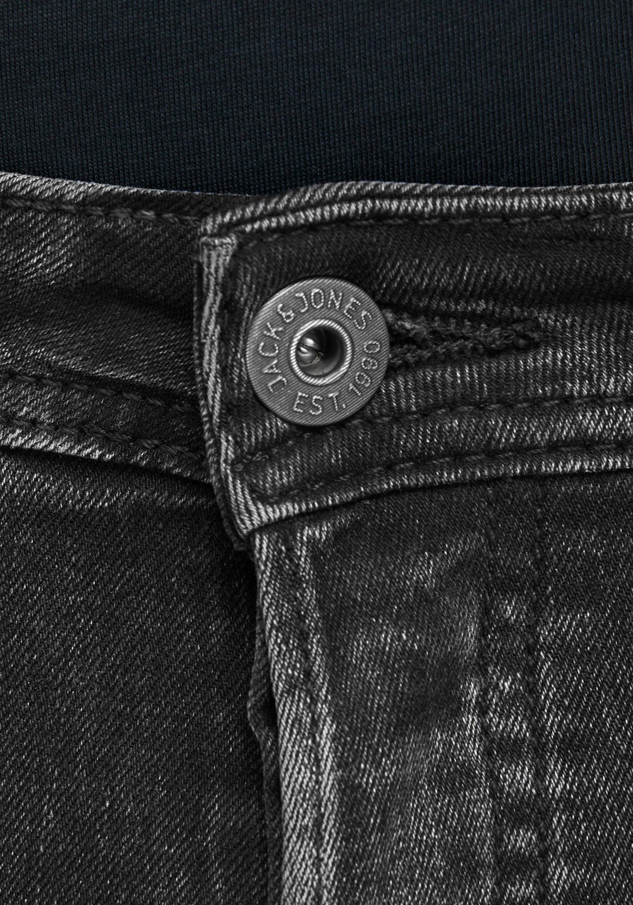 Jack & Jones Slim-fit-Jeans JJIGLENN Slim-Fit mit Stretch und praktischer 5-Pocket-Form Baumwollmischung, slim fit