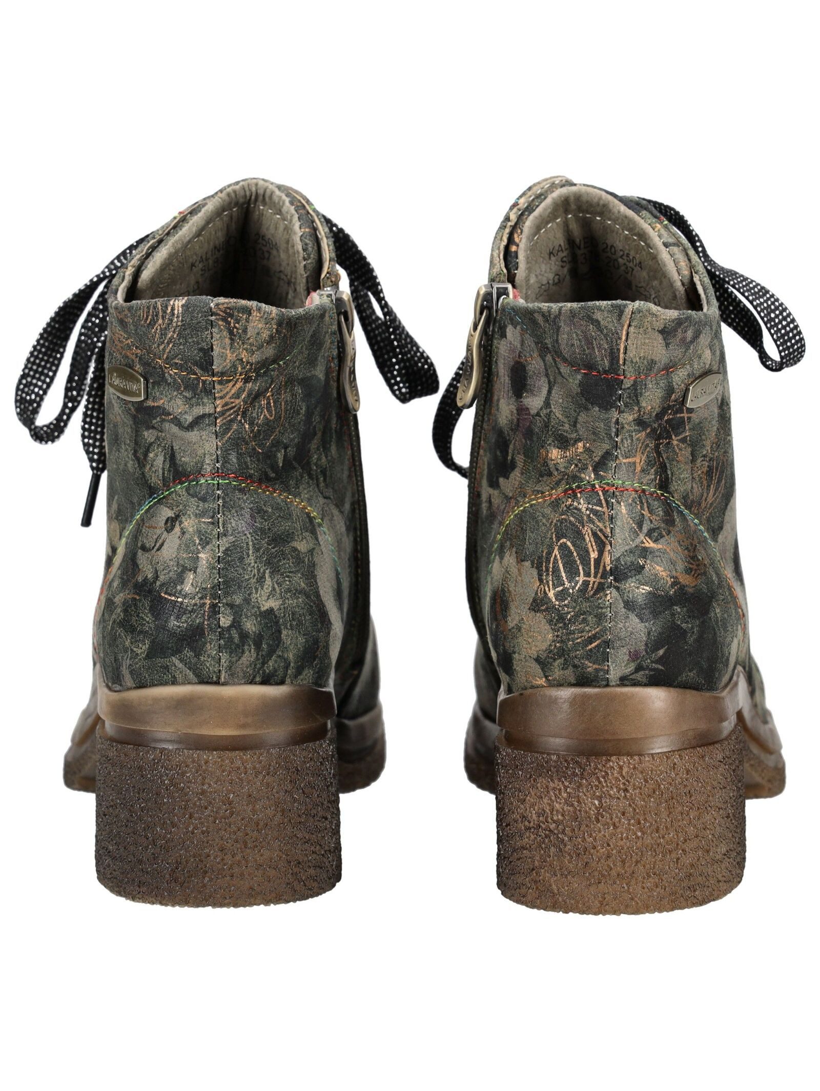 LAURA VITA LAURA VITA Stiefelette Leder/Textil Schnürstiefelette