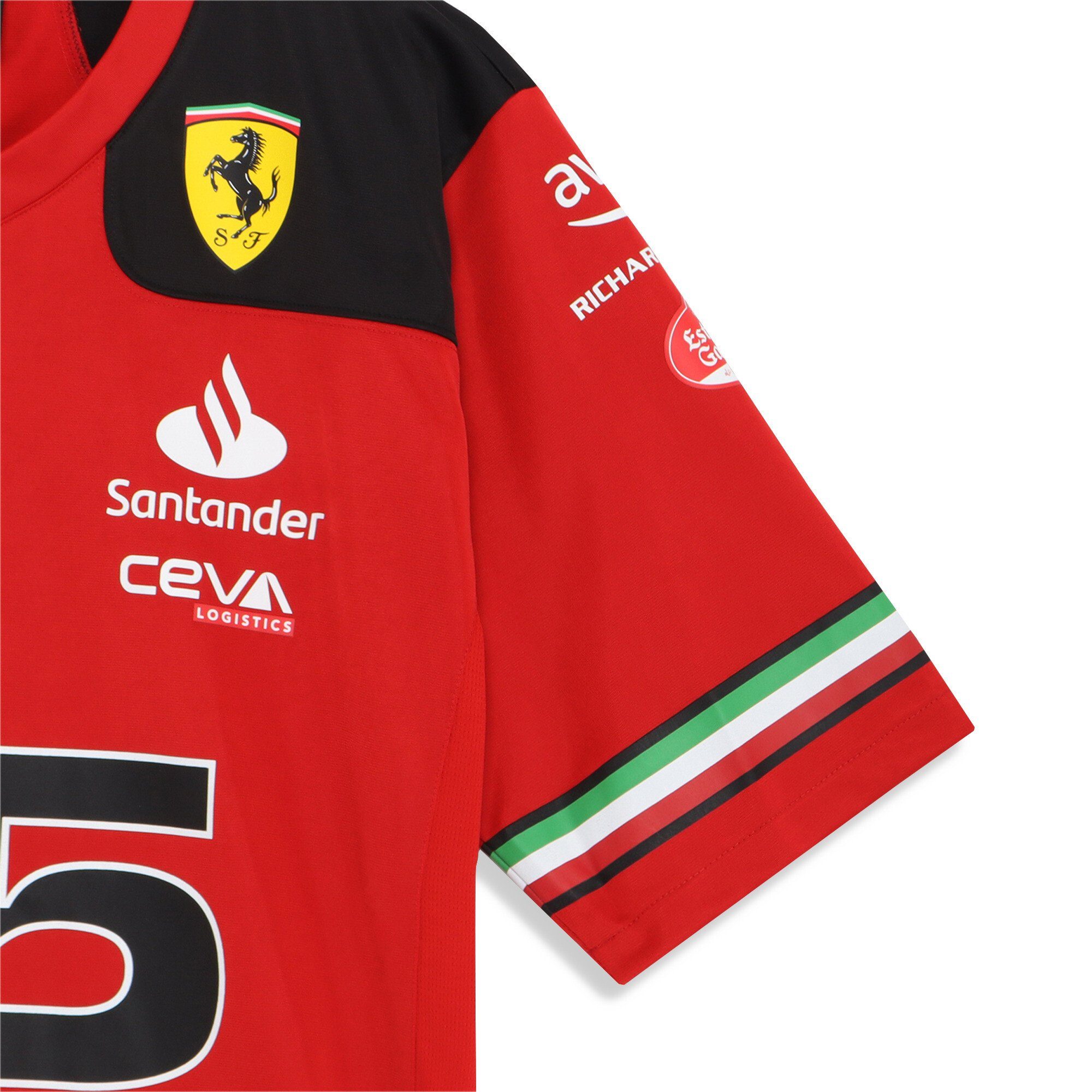PUMA T-Shirt Scuderia Ferrari Corsa Football-Trikot Red Rosso American Herren Cs