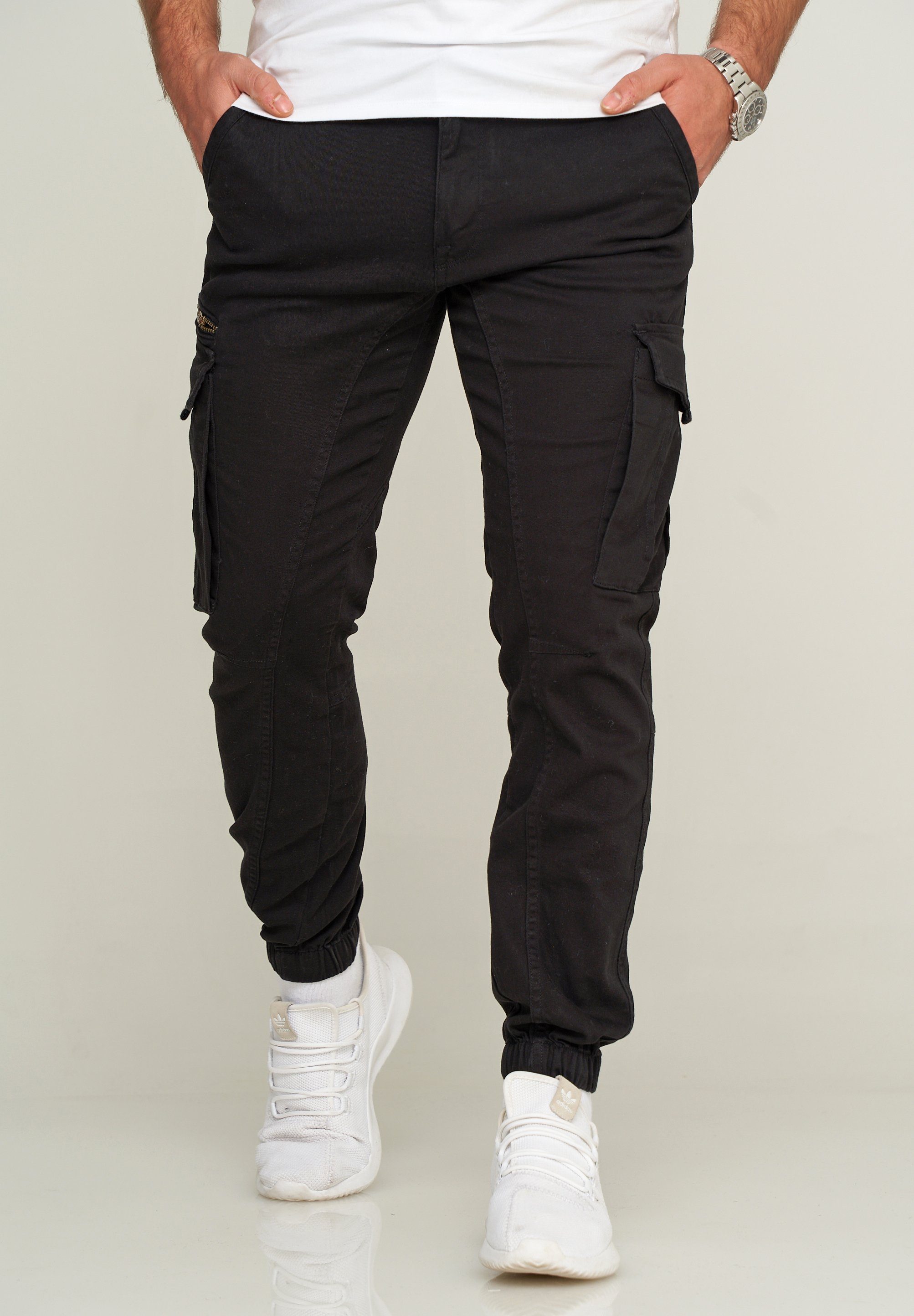 Jack & Jones Cargohose OLLIE JJARIS CARGO PANTS Herren Ollie Cargo Stretch günstig online kaufen