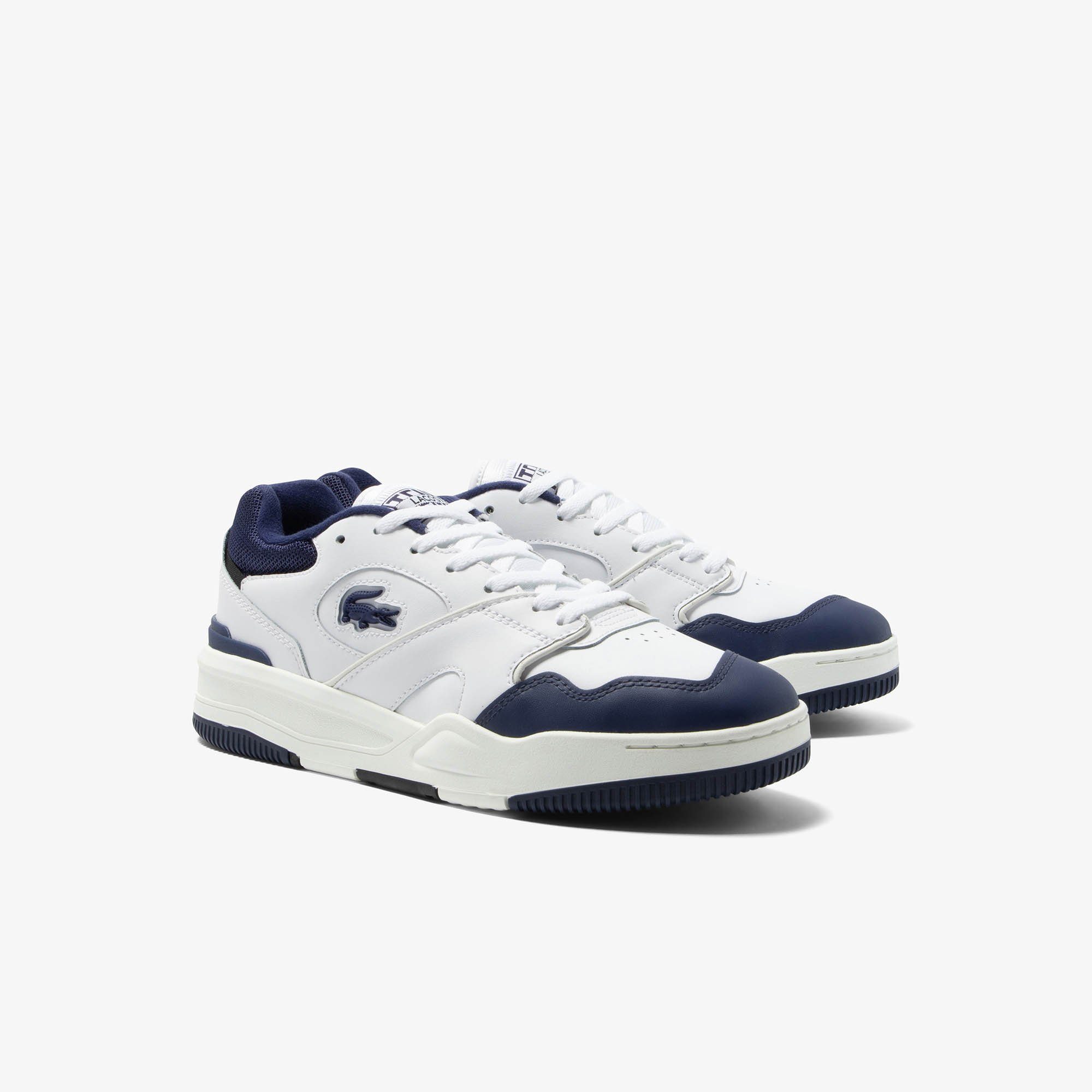 Lacoste Sneaker weiß-navy