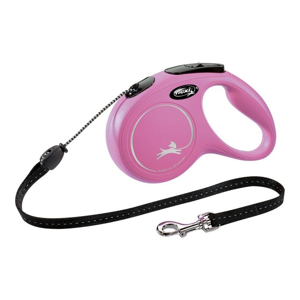 Thumbnail - flexi Hundeleine Hundeleine NEW CLASSIC 3 m Rosa Größe XS, (Packung)