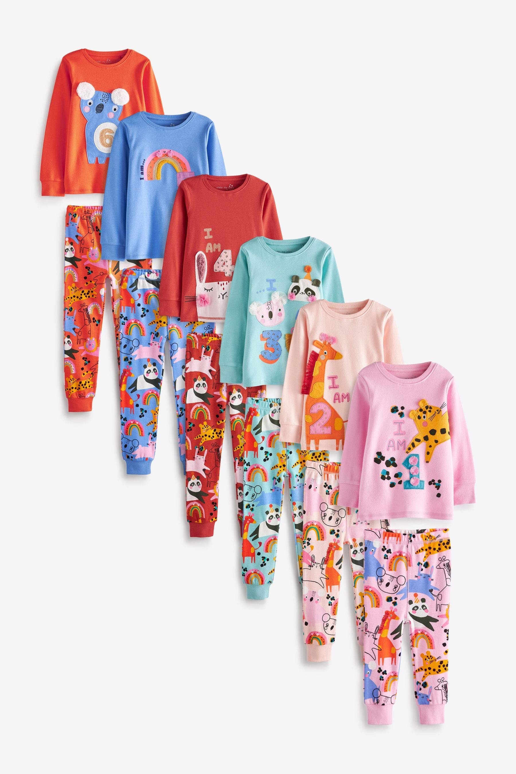 Next Pyjama Pyjama-Set, 1er-Pack (2 tlg) Bright