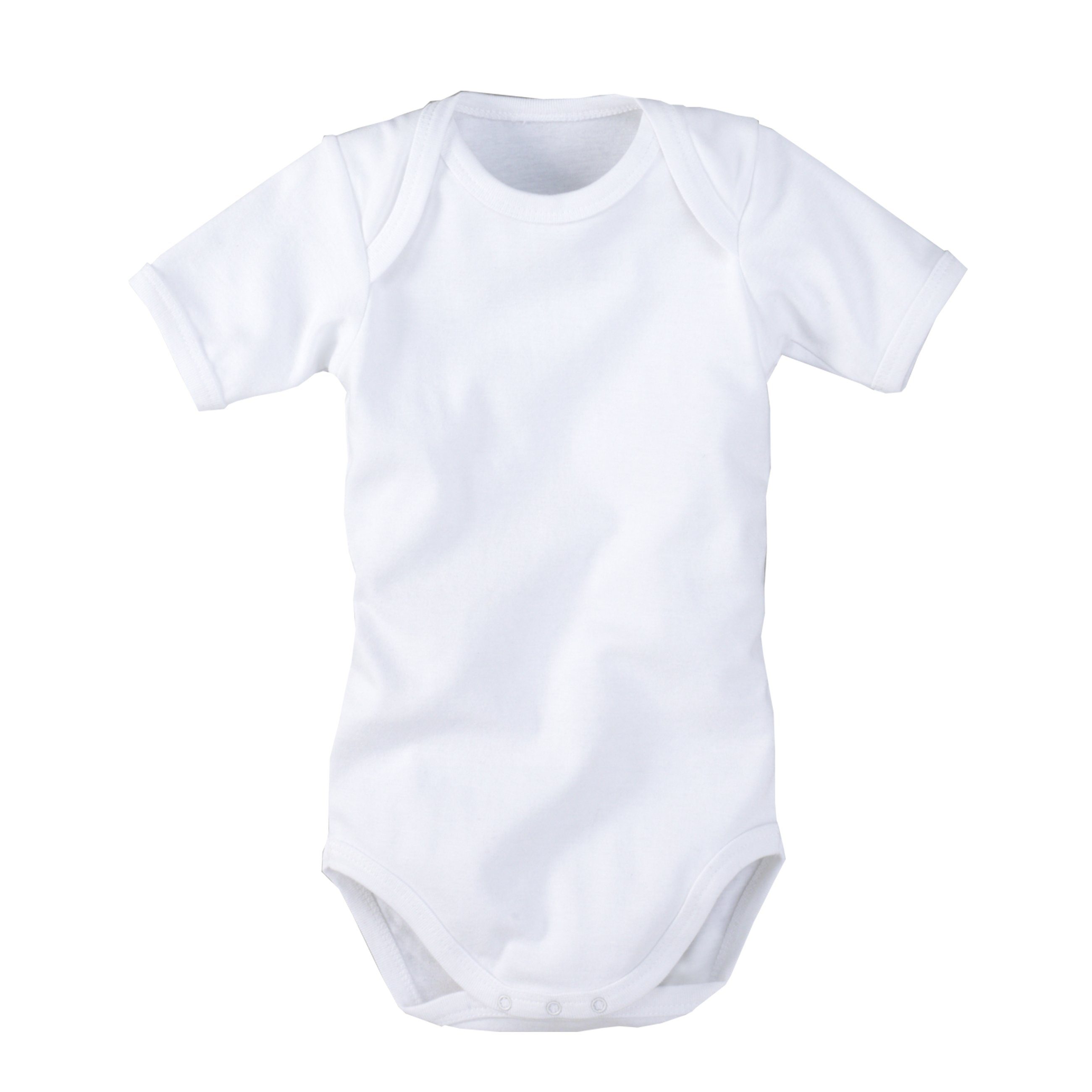 100 % Baumwolle! Kurzarm Kinder T Shirt Kurzarm Body T-Shirt Gr 56-80 NEU 