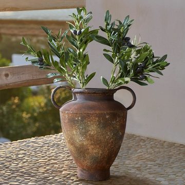Kunstblume Deko-Olivenzweig 2er Set Olives grün, Mirabeau, Höhe 86.0 cm