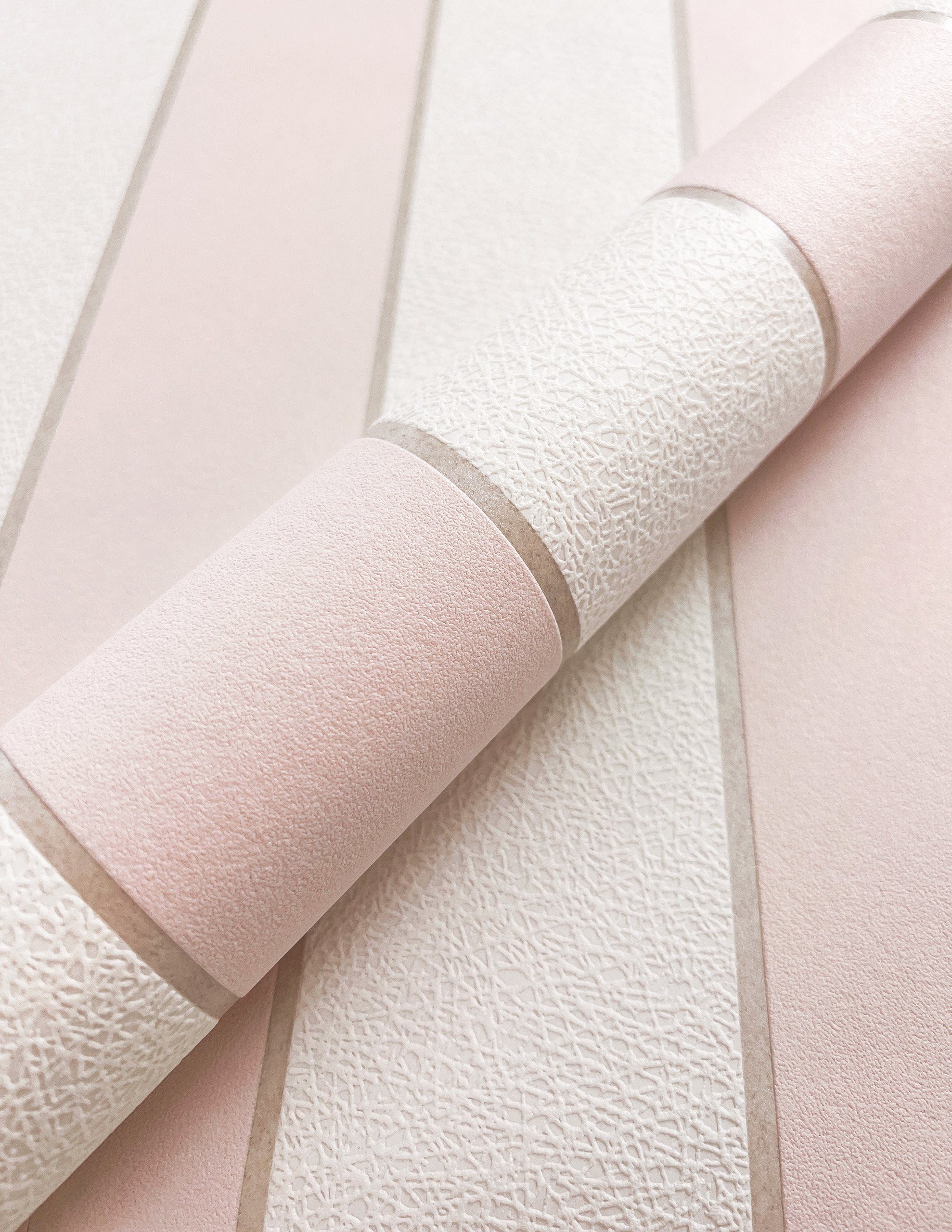 Newroom Vliestapete, Rosa Kindertapete Kinder Streifen - Babytapete Babyzim günstig online kaufen