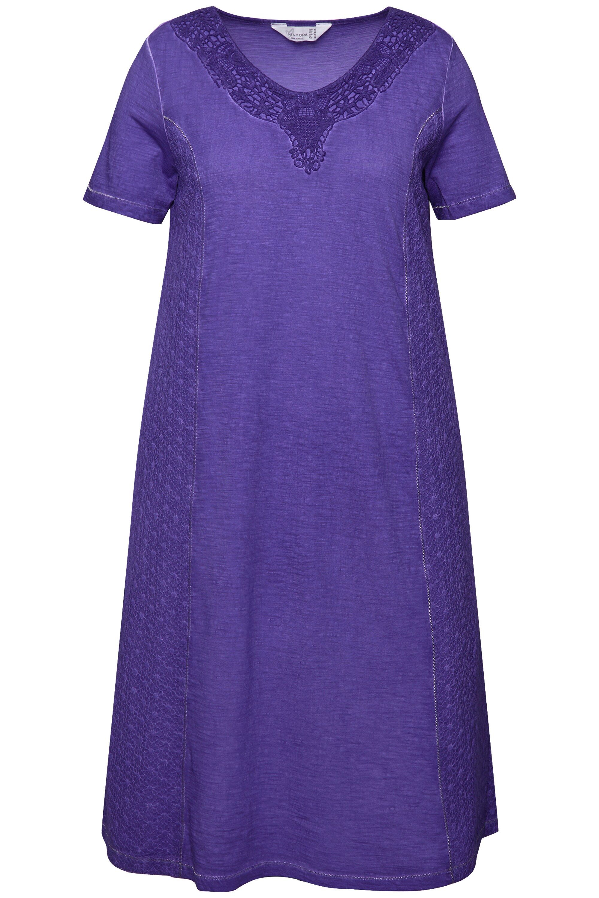 MIAMODA Jerseykleid Jerseykleid A-Line cold dyed günstig online kaufen