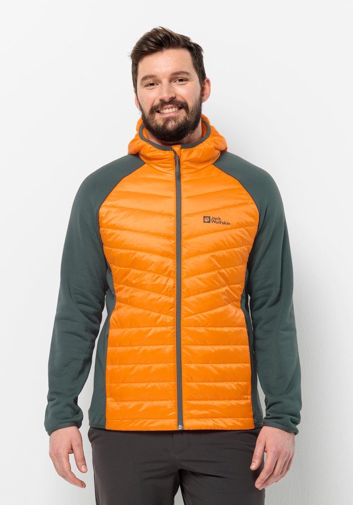 Hybridjacke Jack ROUTEBURN M Wolfskin dragon-fire PRO HYBRID