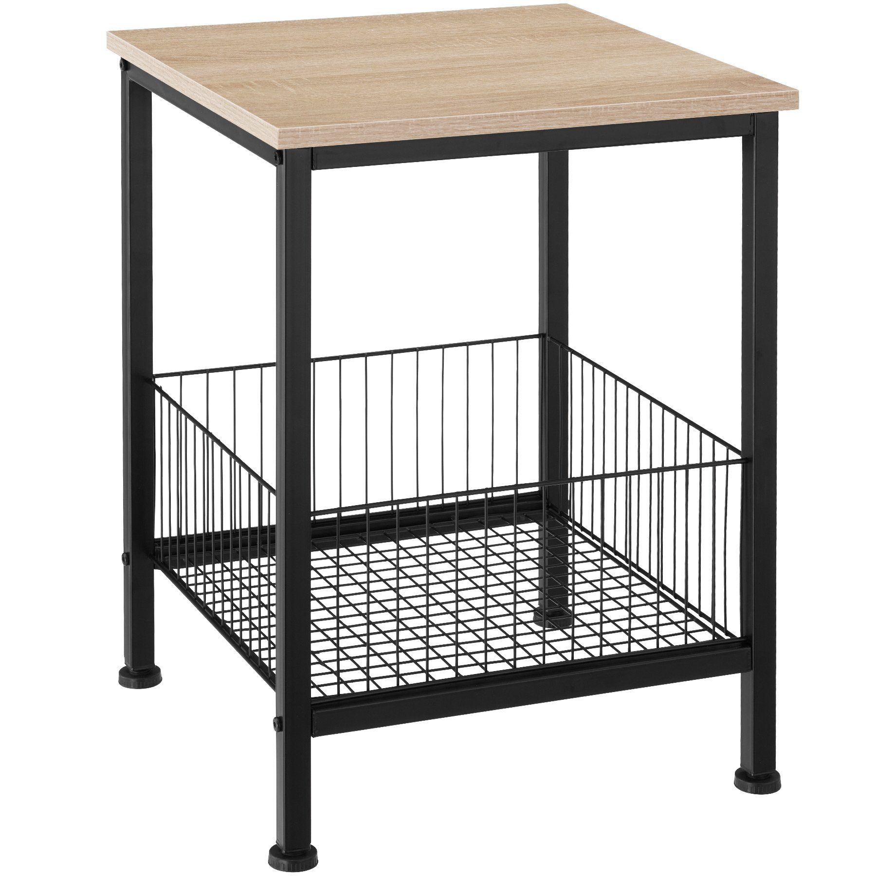 tectake Beistelltisch Couchtisch Grimsby 40x40x55,5cm (1-St., günstig online kaufen