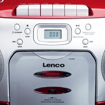 Lenco SCD-410RD CD-Player (HD-Auflösung, FM)
