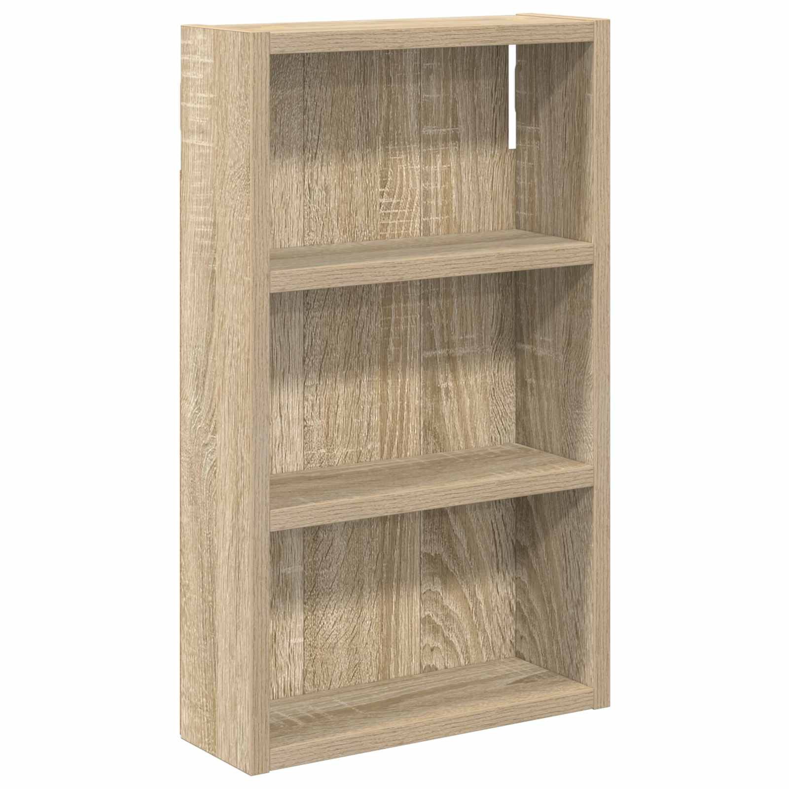 vidaXL Badregal 30 x 10 x 50 cm Regal Badezimmer-Wandschrank mit Regal Sonoma-Eiche 30
