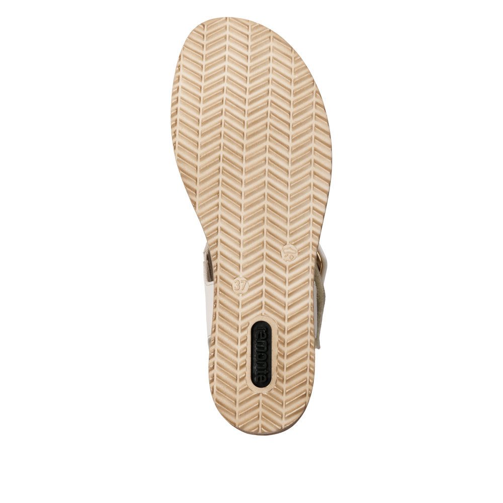 Remonte Remonte Damen Sandalette D6453-61 beige kombi Sandale