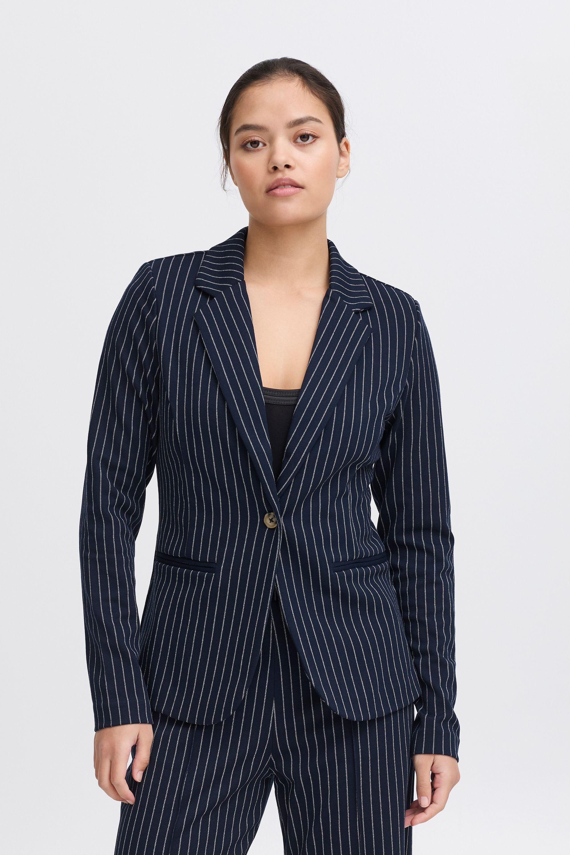 Kurzblazer IXKATE PINSTRIPED BL