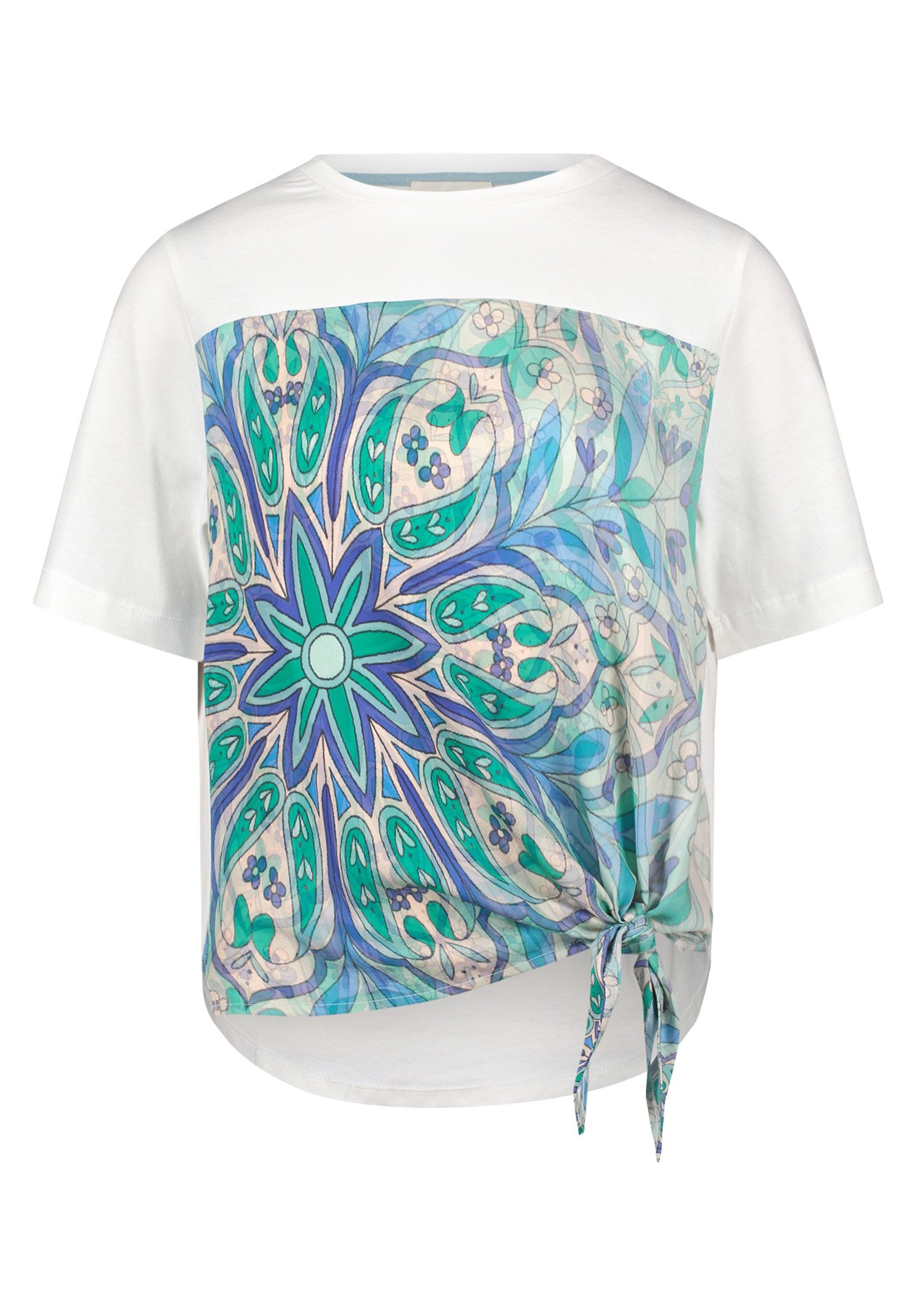 Cartoon Kurzarmshirt Cartoon Damen Rundhals-Shirt mit günstig online kaufen