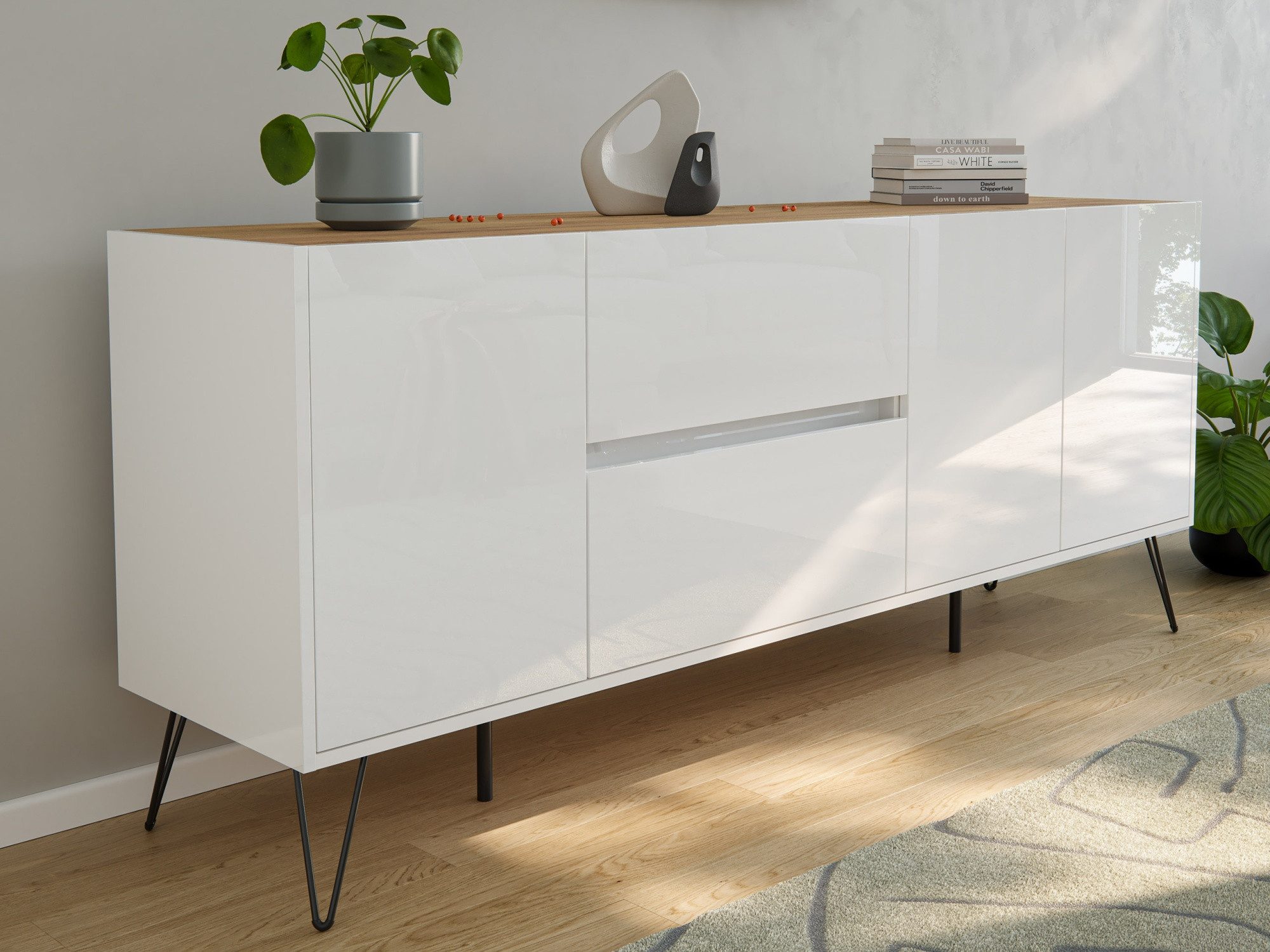 Magnolia Home Sideboard Sideboard Yako 180cm günstig online kaufen