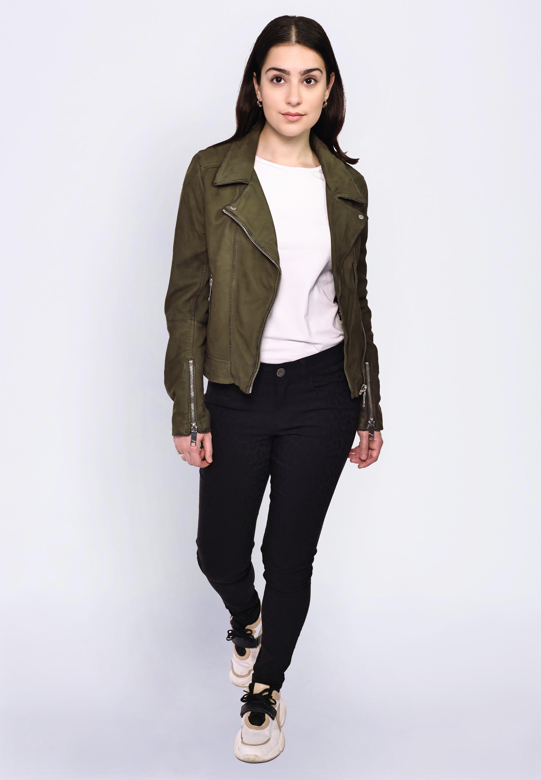 Lederjacke Romie