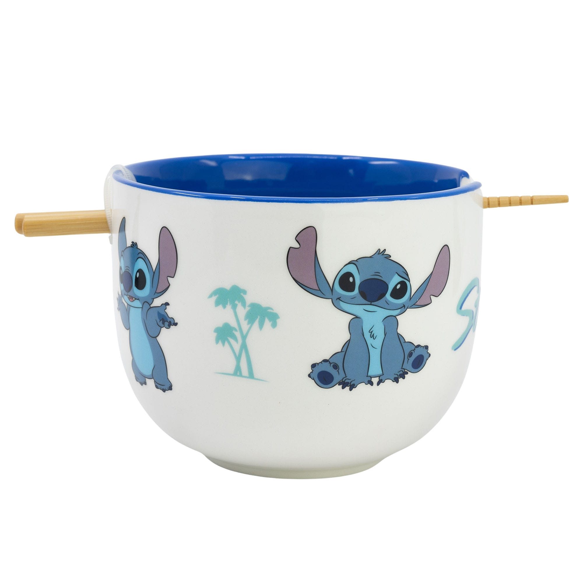 Stor Schüssel Lilo & Stitch Ramen-Schüssel mit Stäbchen Stitch, (1-tlg), Offiziell lizenzierte Schüssel